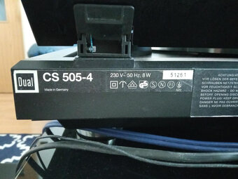 Gramofón Dual CS 505-4 Audiophile Concept - 6