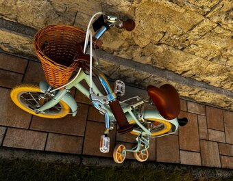 BOBBIN Detsky dievcensky bicykel 12”, 2-4 roky - 6