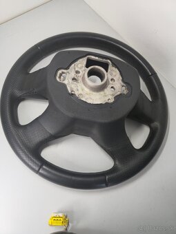 Kožený perforovaný volant octavia fabia praktik yeti - 6