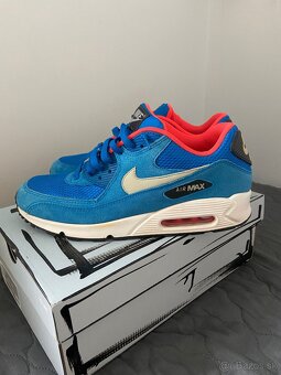 NIKE AIR MAX 90 ESSENTIAL DARK Electric Blue - 6