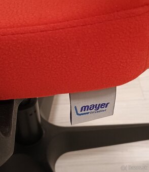 ŠPIČKOVÁ ergonomická kancelárska stolička MAYER PRIME (Red) - 6
