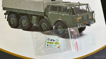 TATRA 813 8x8 KOLOS 1/43 DeaGostini + polepy ČSĽA - 6