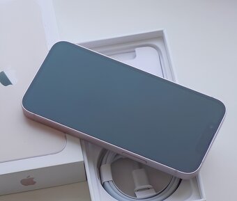 iPhone 13 Mini Pink BATERIE 100% TOP - 6