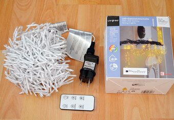 Svetelná LED reťaz farebná, 580 LED 14m - 6