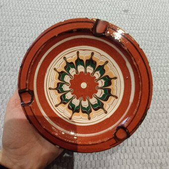 Bulharská keramika - váza + popolník - 6