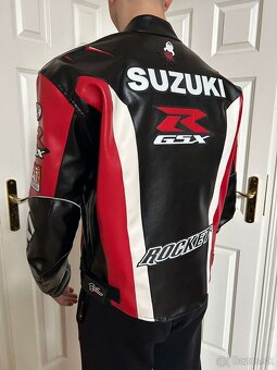 Suzuki yoshimura kožená motorkárska bunda - 6