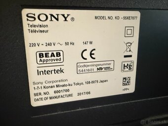 SONY XE70 | LED | 4K Ultra HD | 139 cm (55") - 6
