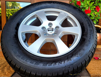 alu R17 5x108, senzory, zimné pneu 235/65, orig. Volvo XC60 - 6