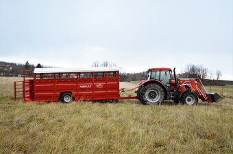 Traktorový přepravník dobytka Pardál 5,5 KLEK - 6