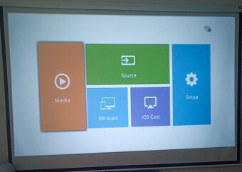 Wifi LED projektor QKK so 4K podporou - 6