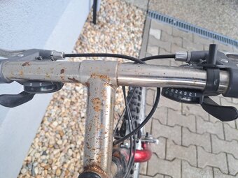 Bicykel Piranha, veľkosť kolies 26, červeno-sivý - 6