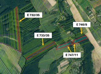 Muľa – 10.742 m2 POZEMKY v pozemkových úpravách - 6