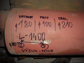 Predám dva silné hydraulické valce - 6