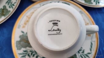 Kávová súprava, dezertné taniere - 6