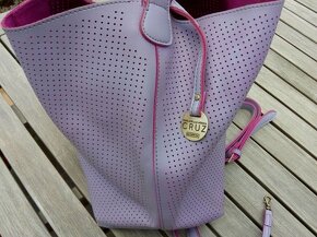 Dámska kabelka púdrovo-fialová CARPISA - 6
