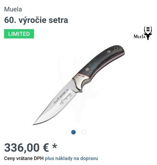 Nôž Muela Setter 60th Anniversary - 6