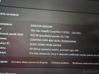 Vykonny MSI Modern 14 so 16gb ram i7 procesorom a 512gb ssd - 6