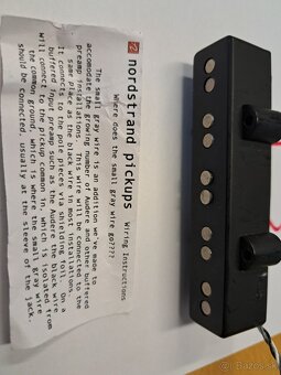 Nordstrand NJ5S split-coil (bezbrumové, set) - 6