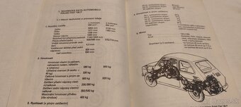 Fiat 125 P , 126 P  popis – manuál údržba a opravy 125P 126P - 6