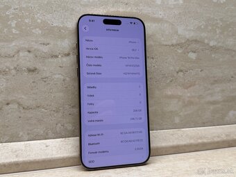 iPhone 16 Pro Max 256gb Desert Titanium, 100%, 38 cyklov - 6