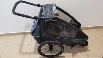 Qeridoo KidGoo1 detský vozík, dark steel grey - 6