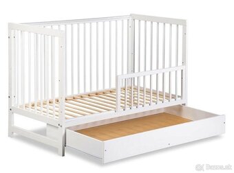 Detská postieľka 120x60 s matracom a príslušenstvom - 6
