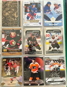 Hokejové kartičky - Inserty + Rookie NHL, novšie ročníky - 6