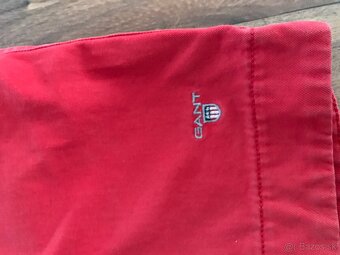 GANT originál Red pánske capri nohavice L/XL - 6