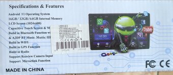 Predam 2DIN 9" autoradio s Android 13 - 6