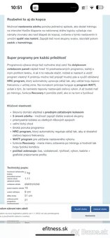 Eliptický trenažér Insportline ET660i II - 6