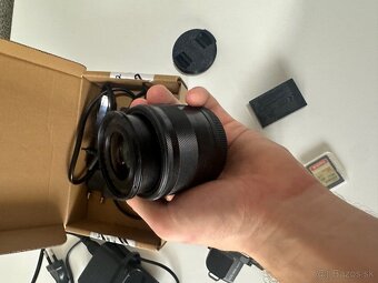 Predám Canon EOS M50 Mark II + kompletné príslušenstvo - 6