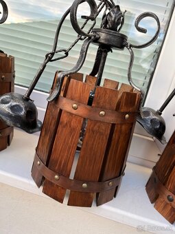 3x luster lampa na chalupu - 6