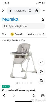 Jedálenská stolička Kinderkraft - 6
