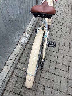 Dámsky retro bicykel Le Grand Pave 28” krémovej farby - 6