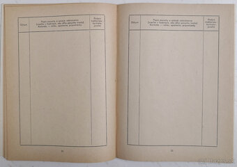 Traktorový denník nevyplnený - 6