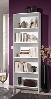 Poličky / regál biely - 6