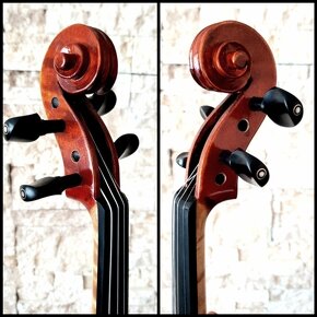 husle 4/4 model Stradivari tiger stripes - 6