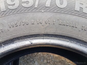 195/70 r14 letné pneumatiky 2ks Barum - 6