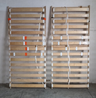 veľká posteľ 180x200 IKEA MALM dubová dýha + rošt - 6