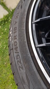 Sada elektrónov, 5x112 R18, leto 225/40 R18 Continental - 6