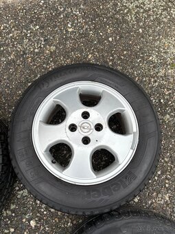 Letní alu Opel 195/60r15 4x100 - 6