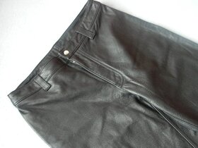 Dámske luxusné kožené nohavice - 6