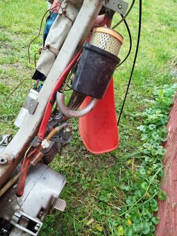 Predám Jawu pionier. Motor po g.o. Pojazdná, bez papierov - 6