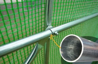 záhradný fóliovník s hrubšou konštrukciou 3x6m POSLEDNÝ KUS - 6