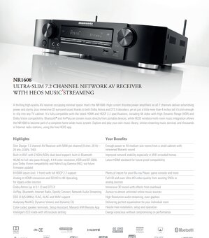 Marantz NR1608 cierny - 6