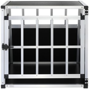 Hliníková prepravka pre psa M 70x54x51 cm - 6