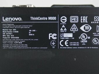 Lenovo M800 - i5 6500, 16GB RAM, 1TB SSD, ZÁRUKA, Win 11 - 6