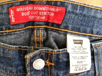 Pánske kordové džínsy a dámske džínsy Levi's - 6