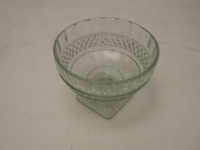 Predám sklenenú retro misu na ovocie - 6