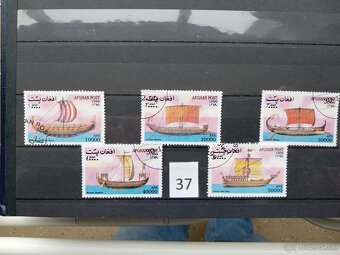 Poštové známky č.438 - ÁZIA - 20 ks sérií - 6